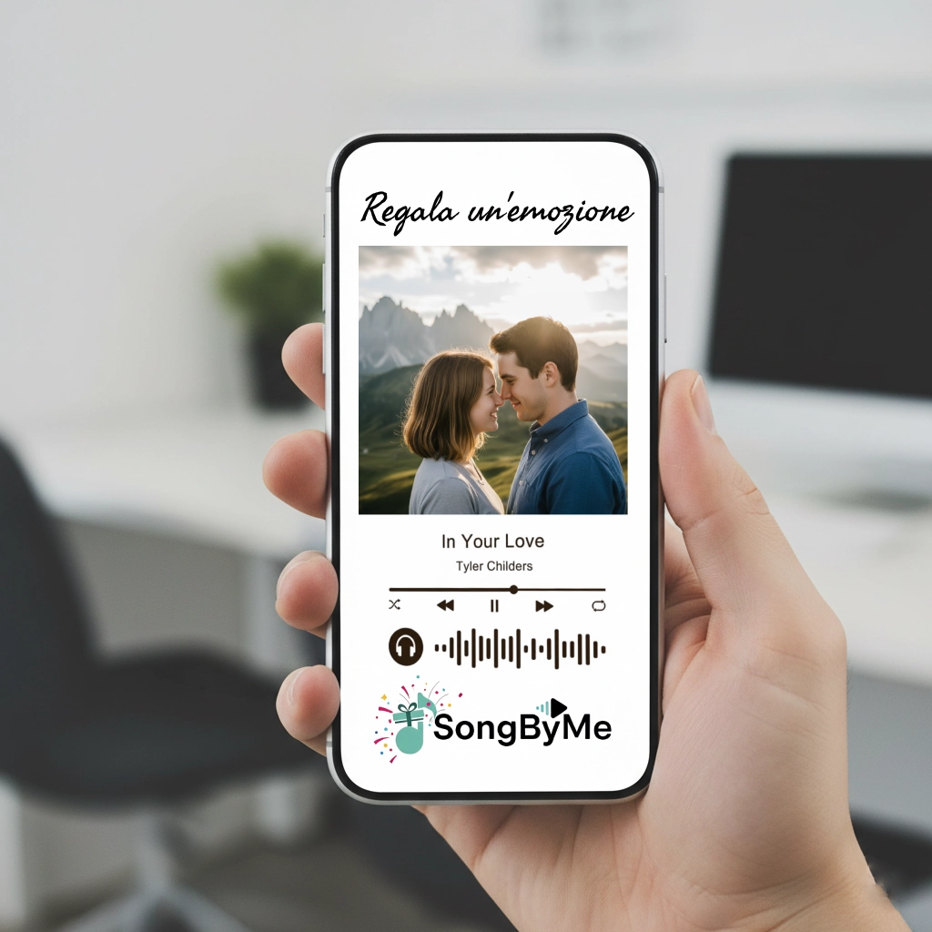 immagine prodotto canzone personalizzata